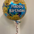 Mylar Balloon-"Happy Birthday"