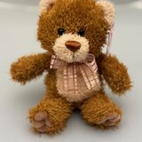 8" Brown Sugar Bear w/Bow